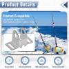 000-14193-001 Transom Mount Bracket Compatible with Lowrance TripleShot Transducer view 4