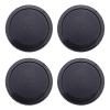 eMagTech 4Pcs Camera Front Body Cap Protected Against Dust and Damage Compatible with Vintage Canon FD A-1 AE-1 AV-1 at-1 Compatible with FD-EOS Black view 1