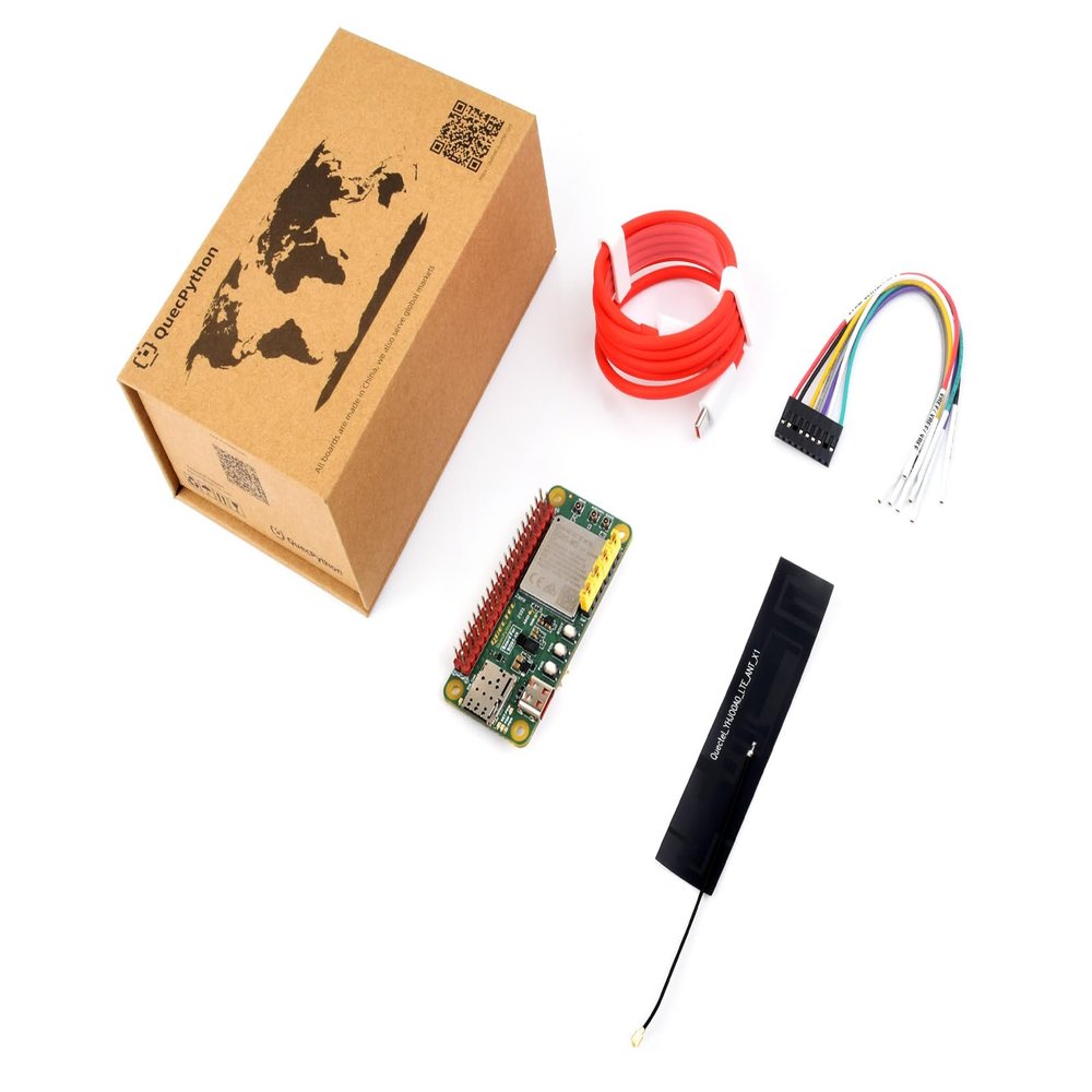 Waveshare BG95 EVB Development Board Designed for QuecPython, Low Power Consumption, Supports LTE/EGPRS Communication and GNSS Positioning