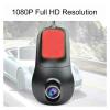 1080P Full HD Car DVR Dash Cam Rear View Vehicle Dash Camera Video Recorder 24 Hours Parking Monitor Night Vision G-Sensor(DVR Only,64G TF Card) view 3