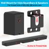 Speaker Stands Pair for Vizio Speaker Stands with Speaker Wall Mount and Soundbar Mount - Surround Sound Floor Speaker Stand Height Adjustable for Vizio Rear Speaker Stands of Keyhole or Thread Hole view 3