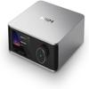 WiiM Ultra Music Streamer & Digital Preamp | 3.5" Touchscreen, Compatible with Google Cast & Alexa, Stream Spotify, Amazon Music, Tidal & More | HDMI ARC, Phono Input & Headphone Output | Silver view 1