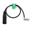 HangTon Audio Recorder Mixer XLR Power Cable for Zaxcom Zoom F8 Sound Devices MixPre 788T 664 702, Hirose 4 Pin Right Angle 90degree, High Flexible 1m view 1