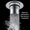 Drain Filter,Odor Isolation Drain Filter,Popup DrainFilter,Hair Catcher Shower Drain Floor Sink Strainer Filter Mesh,Easy Sink Plugs Set with Removable Stainless Stee (2) view 2