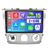 2+64G for Toyota Camry 2006 2007 2008 2009 2010 2011 Android 15 Car Stereo Wireless Apple Carplay, 10 Inch Touchscreen Car Radio GPS Navigation WiFi EQ Backup Camera view 1