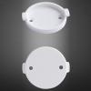 1Pc V380 Smart Camera Wall Mounting Base White Smart Camera Mount Bracket Adapter Base Camera Base Camera Wall Mount Bracket Camera Wall Mount Camera Mount Adapter Base view 2