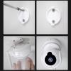 1Pc V380 Smart Camera Wall Mounting Base White Smart Camera Mount Bracket Adapter Base Camera Base Camera Wall Mount Bracket Camera Wall Mount Camera Mount Adapter Base view 4