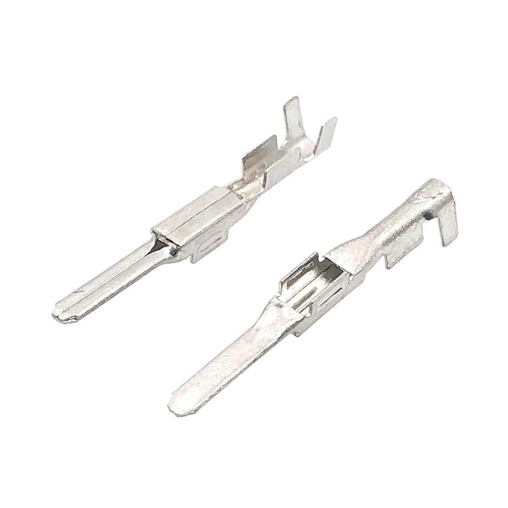 ImBros 50/100/200 Pcs 2.2Mm Male Female Car Crimp Terminal 7116-4020 DJ611-2.2A DJ621-2.2A (Color : Male, Size : 50 Pcs)