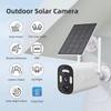 AKAVIG Outdoor 4MP Solar Power Security Camera Kit with 4 Cameras and 1T Hard Disk, 4CH Wireless WiFi Solar Surveillance NVR System with Motion Detection, Two Way Audio view 3