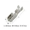 20/50/100/200 Pcs Car Insurance Fuse Holder Terminal Automotive Meter Fuse Box Terminals Fit Compatible BX2091C (Color : Female, Size : 50 Pcs) view 2