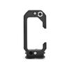 3 Legged Thing Riley Dedicated L-Bracket Compatible with Canon R7 Camera - Darkness Matte Black (RILEYQD-B) view 4