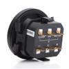 CFTGIW Cart Voltage Meter 48 Volt Carttery Meter 12V/24V/36V/48V/72V Led Digitaltery Indicator Gauge with Hour Meter for Cart view 1