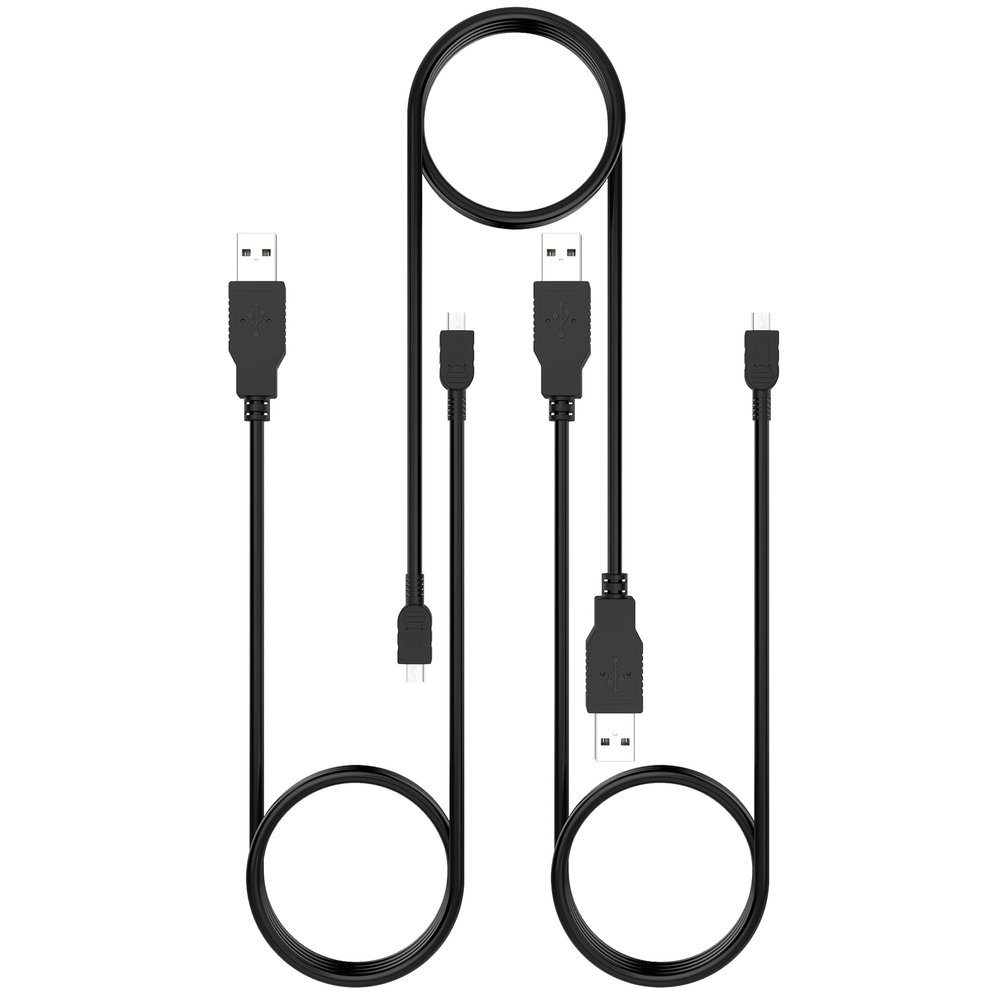 QHBAMD 3 Pack Cable Charger Compatible for Texas Instruments TI-84 Plus CE/C Silver Edition, TI Nspire CX/CX CAS Graphing Calculator, Replacement Charging Cable 5ft/1.5M