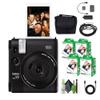 Fujifilm Instax Mini 99 Instant Film Camera Bundle with Fuji Instax Mini Instant Film Value Pack (80 Sheets) + Travel Bag + Lens Cleaning Kit, Perfect for Beginners, Experts, Kids and Adults view 1