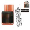 Motorola Solutions Talkabout T275, 8 Pack Walkie Talkies, Portable FRS Two Way Radios, Orange/Black 22 Channels License Free Boom Mic PTT Earpieces view 1