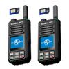 Global-PTT Advanced Walkie Talkie 2-Pack: Long-Range POC Global Communication with Type-C Charging, Multi-Functional Keys, and Yearly 2GB SIM Cards (Standard) view 1