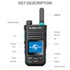 Global-PTT Advanced Walkie Talkie 2-Pack: Long-Range POC Global Communication with Type-C Charging, Multi-Functional Keys, and Yearly 2GB SIM Cards (Standard) view 2