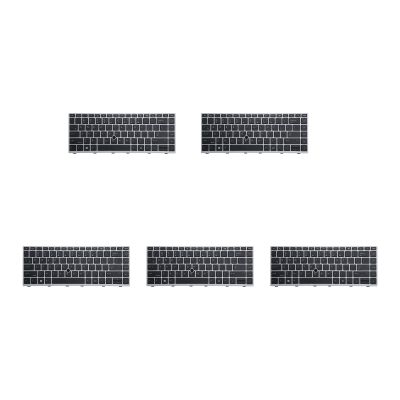 BEIYINAI US Laptop Keyboards for for EliteBook 840 G5 846 G5 745 G5 Keyboard New Replacement Test No Pointing Keyboard Keyboard for Elitebooks 730 G5 735 836 840 English Laptops Keyboards
