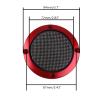 BEIYINAI Car Speaker Grille Mesh Cover Grill Cover Guard Protector Car Subwoofer Replacement Mesh Net Speaker Accessories Grille Mesh view 4