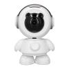 Asixxsix Robot Security Camera, 1080P Auto Tracking Pan 355 Tilt 45 Indoor Home Security Camera App Control Surveillance Camera with Motion Detection, Night Vision and 2 Way view 1