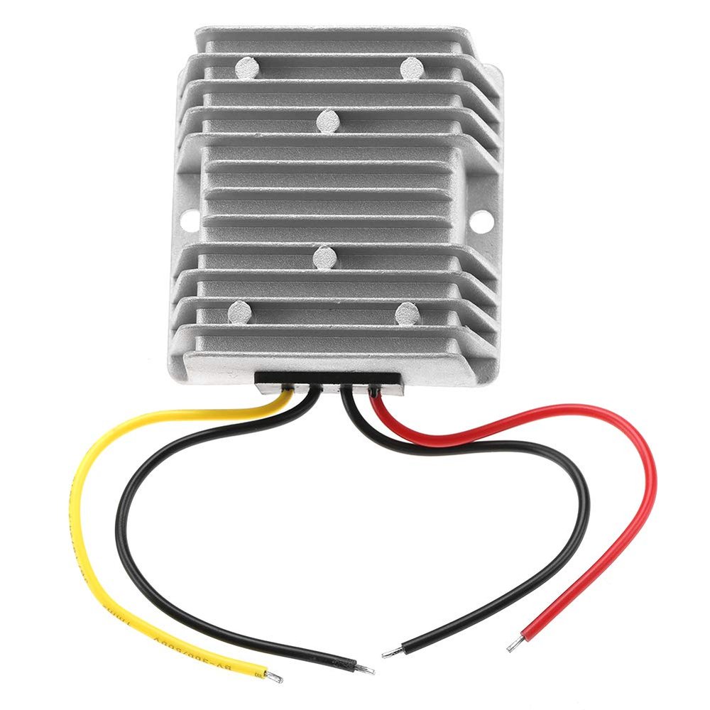 12V to 24V 5A Boost Converter DC to DC Step Up Power Supply Module Quick Heat Dissipation for Car LED Screen, Monitor Camera