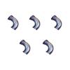 5-6.5 Inch Speaker Guide Tube Bass Inverted Holes Speaker Accessories Sound Tube Vent Duct Curved ABS Speaker Inverter Tube view 1
