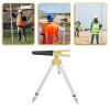 Adjustable Aluminum Alloy Survey Tripod Stand 46 to 60cm, Lightweight, Stable for Total Station, Compact and view 2