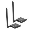 2.4G Audio Transceiver No Delay Transmitter Receiver Adapter with 50 Meter Distance 3.5mm Inputs Outputs for Home Video Education (US Plug) view 3