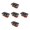BEIYINAI 2 Ways Speaker Treble+Bass Frequency Divider Crossovers Speaker Filters for Home Theater Frequency Divider view 4