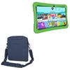 BoxWave Case Compatible with VNEIMQN Kids Table E11 (10.1 in) - Encompass Urban Bag, Over Shoulder Messenger Straps Handle Bag Pockets - Navy view 1
