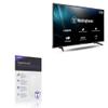 BoxWave Screen Protector Compatible with Westinghouse HD LED Small Flat Screen TV (24 in) - ClearTouch ImpactShield (2-Pack), Impenetrable Screen Protector Flexible Film view 1