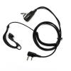 BEIYINAI Earpiece with PTT Microphone Walkie-Talkie Headset 2 Pin K-Type Plug Intercom Earphone Headphone for UV-5R UV5R UV-5RE Walkie-Talkie Headset view 2