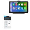 BoxWave Screen Protector Compatible with cogamichi Portable Car Stereo with Carplay (7 in) - ClearTouch Crystal (2-Pack), HD Film Skin - Shields from Scratches view 1