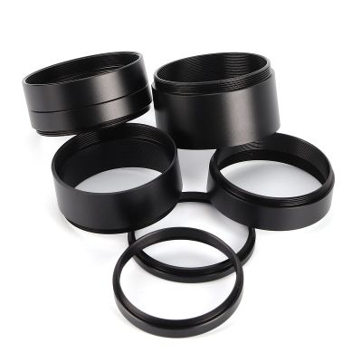 8PCSSet Lens Extension Tubes 3/5/7/10/12/15/20/30mm Adapter Ring Astronomical Telescope Accessory
