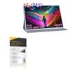 BoxWave Screen Protector Compatible with Intehill 4K Portable Monitor QUXGA Wide (13.4 in) - ClearTouch Anti-Glare Privacy (2-Pack), Privacy Screen Protector Flexible Film Anti-Glare view 1