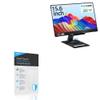 BoxWave Screen Protector Compatible with Ingnok FHD IPS Portable Monitor (15.6 in) - ClearTouch Crystal ToughShield 9H (2-Pack), Clear 9H Tough Flexible Film Screen Protector view 1