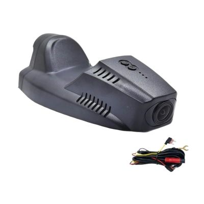 4K Dash Cam Car Dvr Camera Video Recorder EDR Compatible for Kuga mk2 mk3 c520 cx482 Compatible for Escape mk2 mk3 c520 cx482 2012-2022(Black One Cam ACC24H,None)