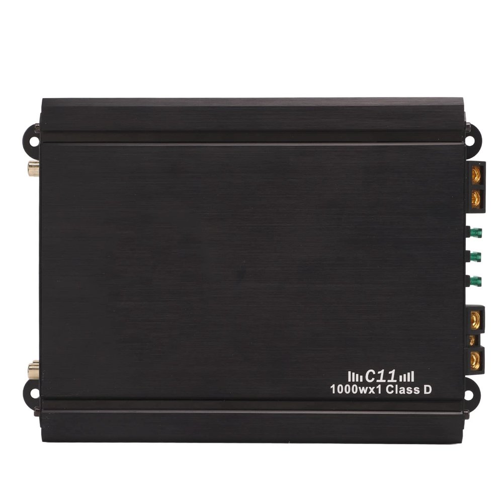 1CH Car Amplifier 1000W Powerful Class D Audio Amp for Universal Speaker Subwoofer System
