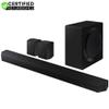 Samsung HW-Q990D Q-Series 11.1.4 ch. Wireless Dolby Soundbar with Q-Symphony (2024) (Renewed) Bundle with 2 Year Enhanced Protection Pack view 3