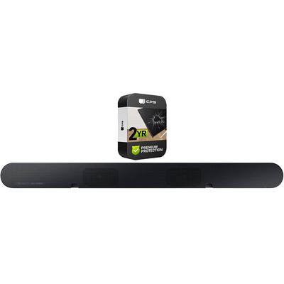 Samsung HW-S60D/ZA S-Series 5.0ch. Wireless Dolby Atmos Soundbar with Q-Symphony 2024 (Renewed) Bundle with 2 YR CPS Enhanced Protection Pack