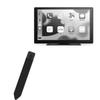 BoxWave Stylus Pouch Compatible with HAUXIY Q9S Wireless Carplay Touchscreen - Stylus PortaPouch, Pen Stylii Holder Carrier Portable Self-Adhesive - Jet Black view 1