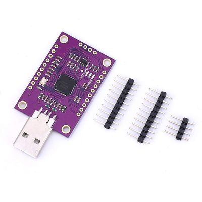 Single Channel High Speed USB to Jtag Uart SPI I2C Module with Multi Protocol Synchronous Serial Engine for Fast Data Transfer Rate Up to 40Mb S, USB to Uart/I2C/Spi/Jtag Tigard, Ft232H with Multi