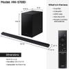Samsung HW-S700D/ZA 3.1ch Q-Series Wireless Dolby Atmos Soundbar 2024 (Renewed) Bundle with 2 YR CPS Enhanced Protection Pack view 3