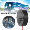 DirectNine Basics Ultra Slim Sirens Speaker - Backup Horn Auto Warning, Electric Snail Double Horn Replacement Kit | Compact High-Performance Siren Horn, Speaker Alarm Horn Reverse for Car and Buses, Black view 3