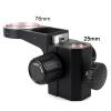 Microscope Accessories Kit Black/white 76mm Diameter Adjustable Microscope Stand Holder Bracket Stereo Zoom Microscope Trinocular Binocular Microscope Articulating Arm Microscope Slides ( Color : 32mm view 3
