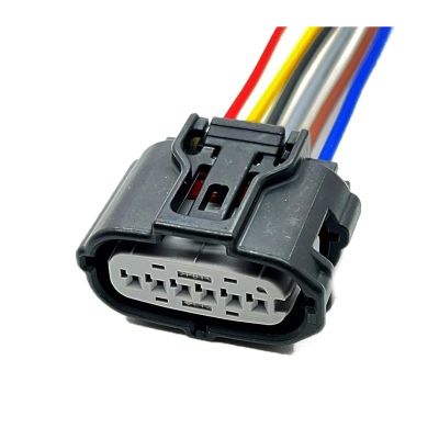 DLAHPJPT 6 Pin TS 025 Auto Accelerator Pedal Electronic Connector Harness MAF Reversing Radar pl*-UG Fit Compatible 6189-7100(1 Pc), 6Pin Female