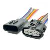 DLAHPJPT 6 Pin TS 025 Auto Accelerator Pedal Electronic Connector Harness MAF Reversing Radar pl*-UG Fit Compatible 6189-7100(1 Pc), 6Pin Female view 2