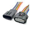 DLAHPJPT 6 Pin TS 025 Auto Accelerator Pedal Electronic Connector Harness MAF Reversing Radar pl*-UG Fit Compatible 6189-7100(1 Pc), 6Pin Female view 3