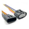 DLAHPJPT 6 Pin TS 025 Auto Accelerator Pedal Electronic Connector Harness MAF Reversing Radar pl*-UG Fit Compatible 6189-7100(1 Pc), 6Pin Female view 4