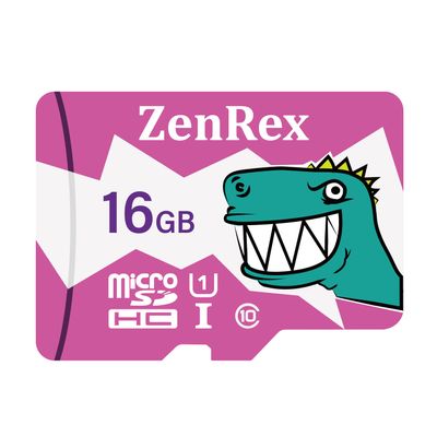 ZenRex 16GB Micro SDHC High Speed 4K UHD Full HD Video Recording C10 U3 A1 Memory Card for Camera Tablet Smartphone